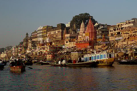 Boat ride in Varanasi